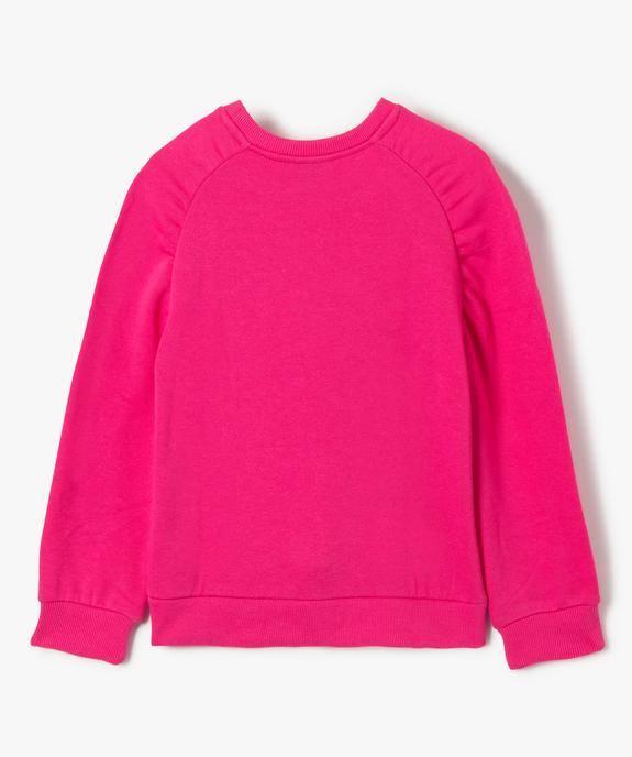 Sweat fille avec motif Princesse Peach - Super Mario vue3 - MARIO - GEMO