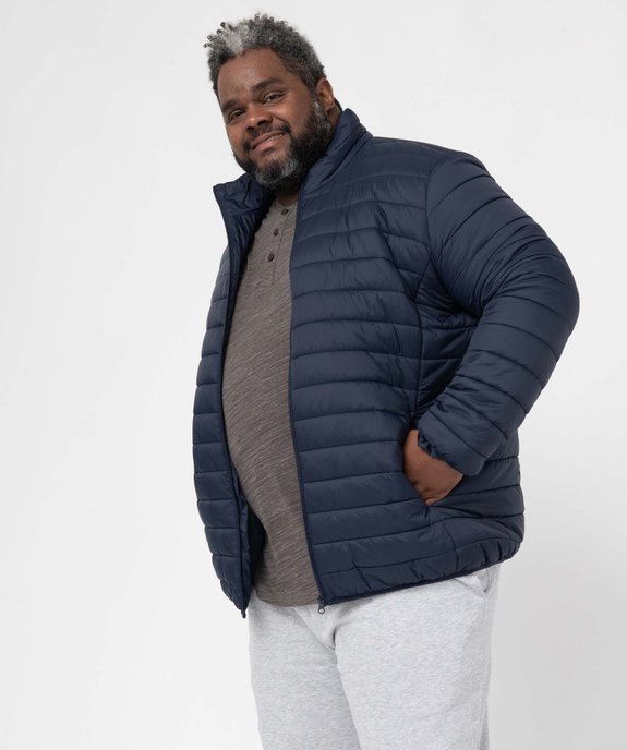 Doudoune homme grande taille légère à col montant vue1 - GEMO (G TAILLE) - GEMO