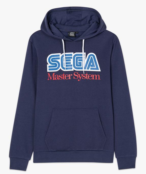 Sweat homme à capuche avec large inscription Sega vue4 - SEGA - GEMO