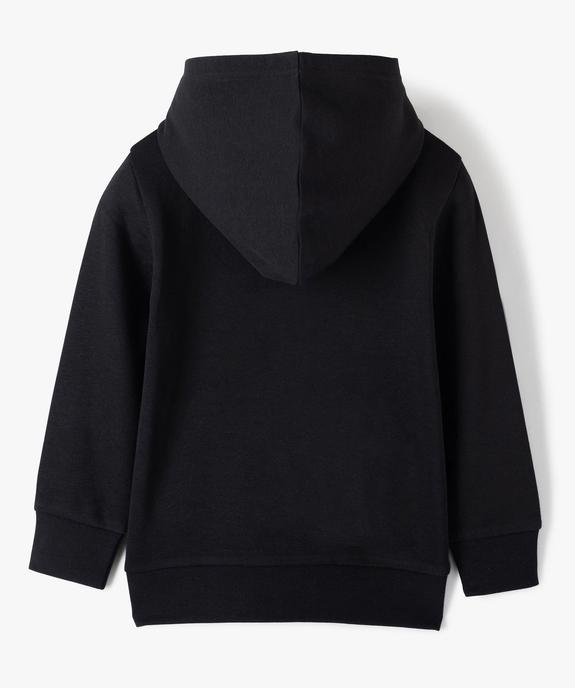 Sweat zippé et molletonné à capuche garçon vue5 - GEMO (ENFANT) - GEMO