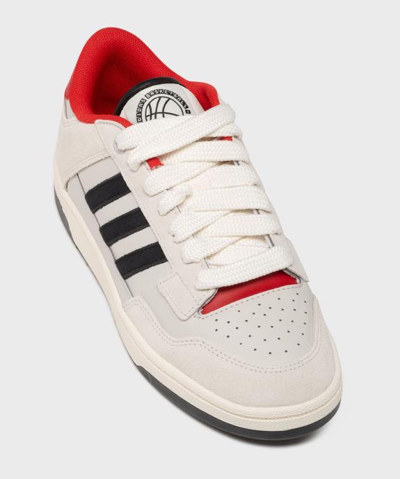 Baskets basses à lacets larges Rapid Court homme - Adidas vue5 - ADIDAS - GEMO
