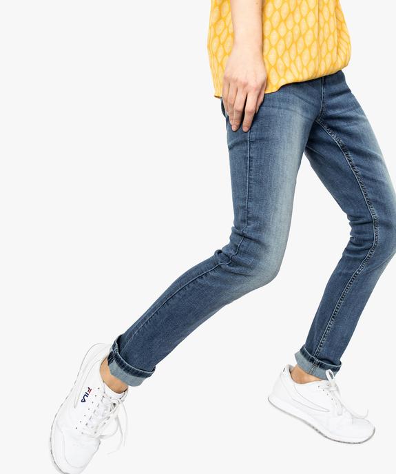 Jean femme coupe slim forme push-up vue1 - GEMO(FEMME PAP) - GEMO