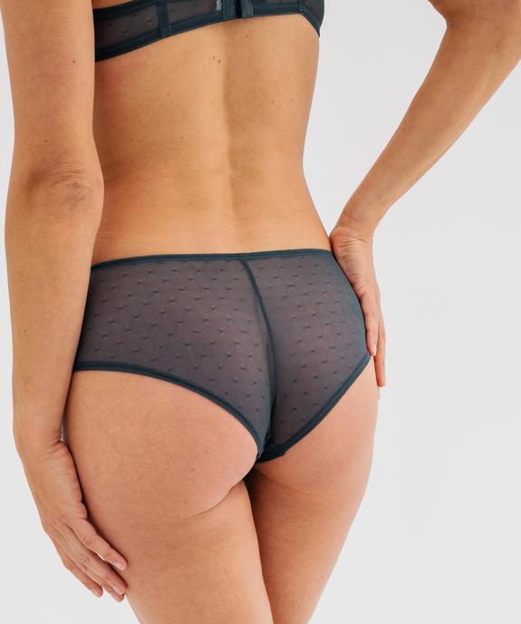 Shorties en dentelle et tulle femme (lot de 2) vue2 - GEMO(HOMWR FEM) - GEMO