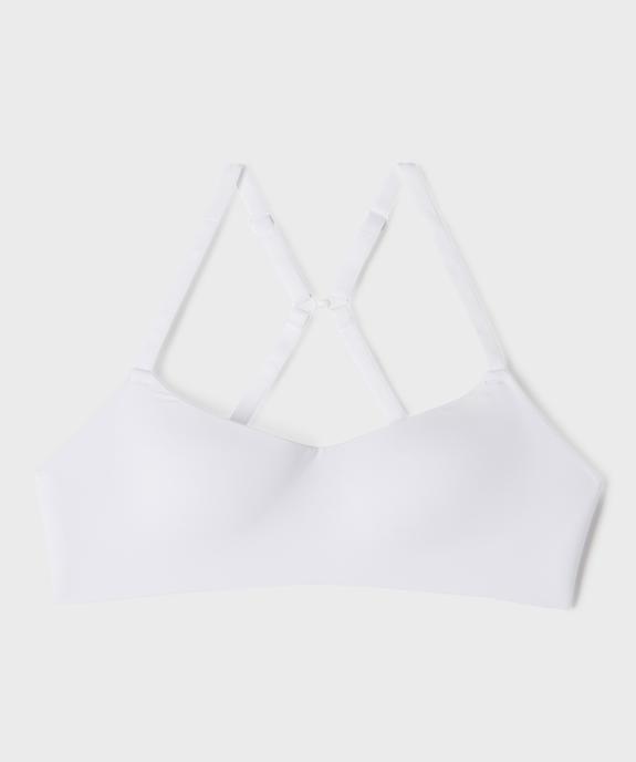 Soutien-gorge avec bonnets moulés et bretelles multipositions fille vue1 - GEMO (JUNIOR) - GEMO