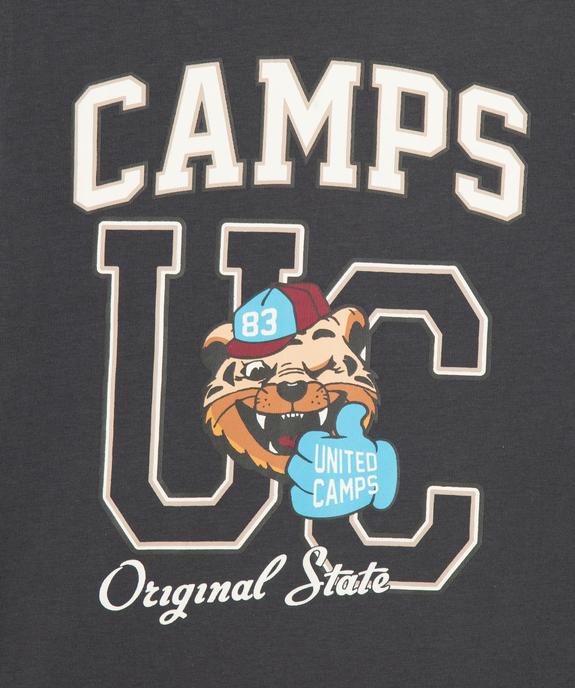 Tee-shirt manches longues avec motif tigre garçon - Camps United vue2 - CAMPS GEMO FOR GOOD - GEMO