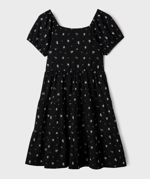 Robe imprimée avec doublure short invisible fille vue1 - GEMO (JUNIOR) - GEMO