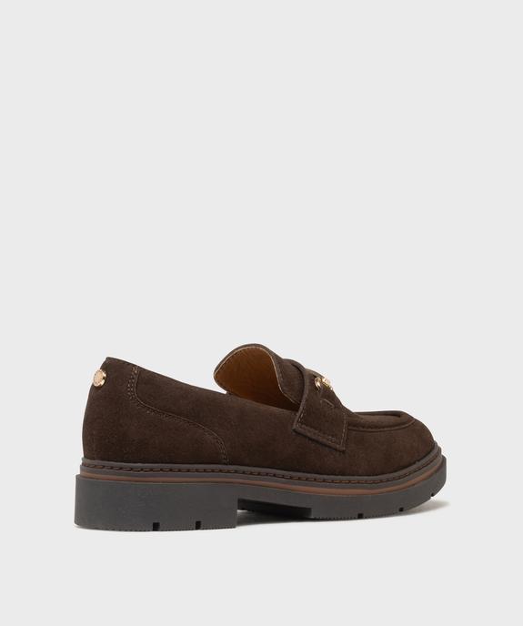 Mocassins en suédine femme - LuluCastagnette vue5 - LULUCASTAGNETTE - GEMO