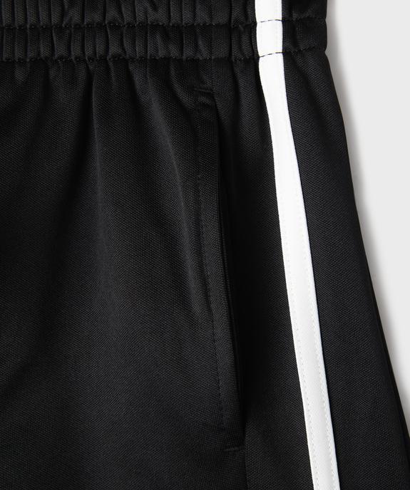 Short de sport à taille élastiquée et bandes fille vue2 - GEMO (JUNIOR) - GEMO