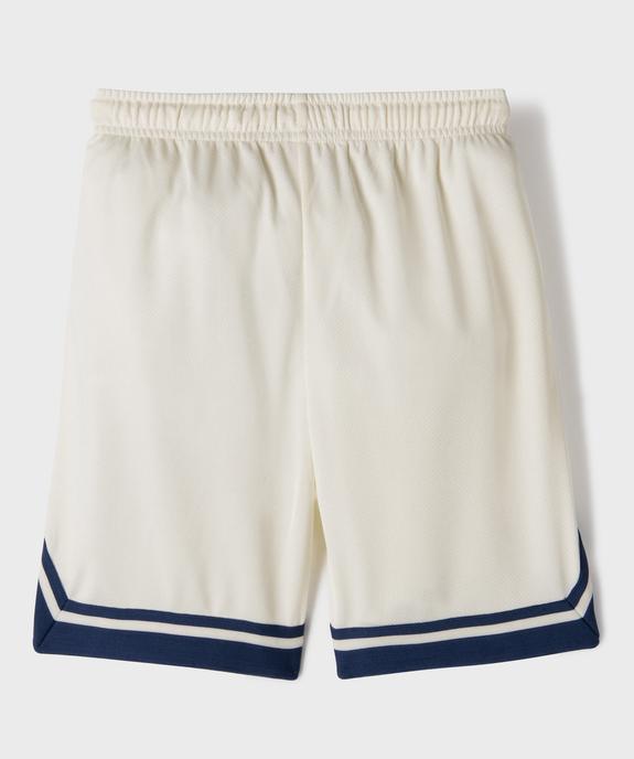 Short de sport aux finitions contrastantes garçon - Camps United vue3 - CAMPS - GEMO
