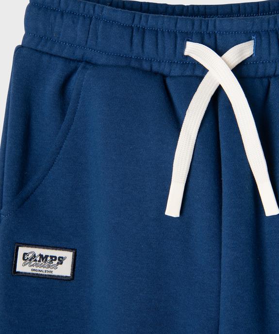 Pantalon de jogging intérieur molletonné garçon - Camps United vue2 - CAMPS GEMO FOR GOOD - GEMO