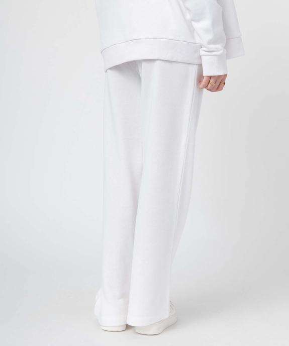 Pantalon de jogging pour femme coupe ample vue3 - GEMO(FEMME PAP) - GEMO