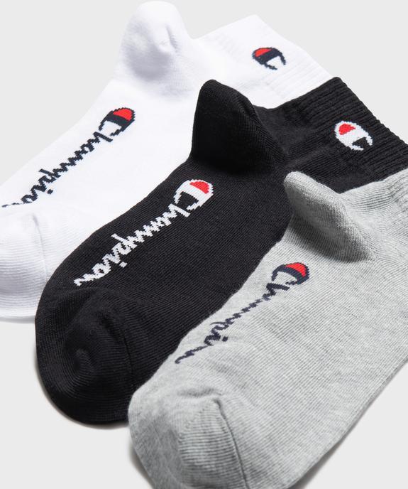 Chaussettes de sport courtes homme (lot de 3) - Champion  vue2 - CHAMPION USA - GEMO