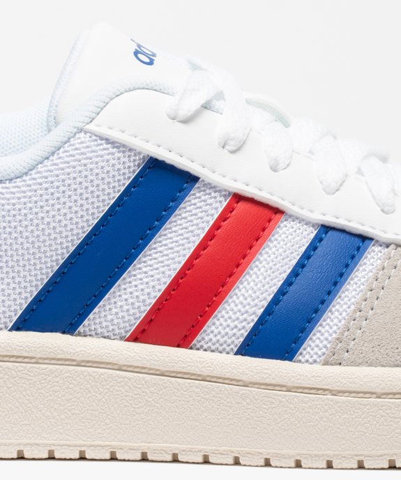 Tennis femme tricolores à lacets – Adidas Hoops 2.0 vue6 - ADIDAS - GEMO