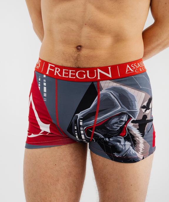Boxer en microfibre imprimé homme - Freegun x Assassins Creed vue2 - ASSASSIN'S CREED - GEMO