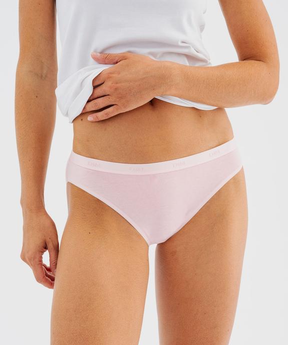 Culottes en coton stretch femme (lot de 5) - Les Pockets Eco DIM vue8 - DIM - GEMO