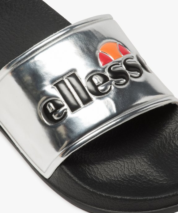 Mules de piscine femme à bandeau métallisé - Ellesse vue6 - ELLESSE - GEMO