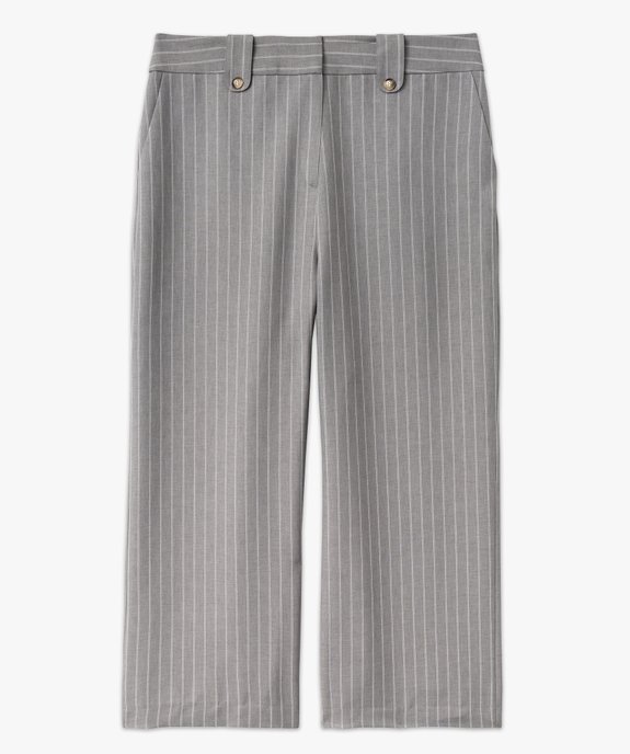 Pantalon de tailleur large femme grande taille vue4 - GEMO (G TAILLE) - GEMO