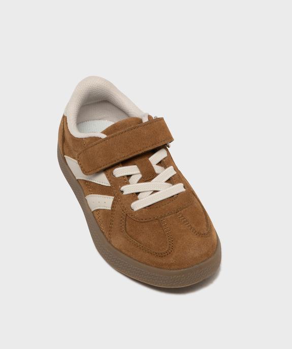 Baskets à scratch look vintage garçon - 5 Miles vue5 - 5 MILES - GEMO