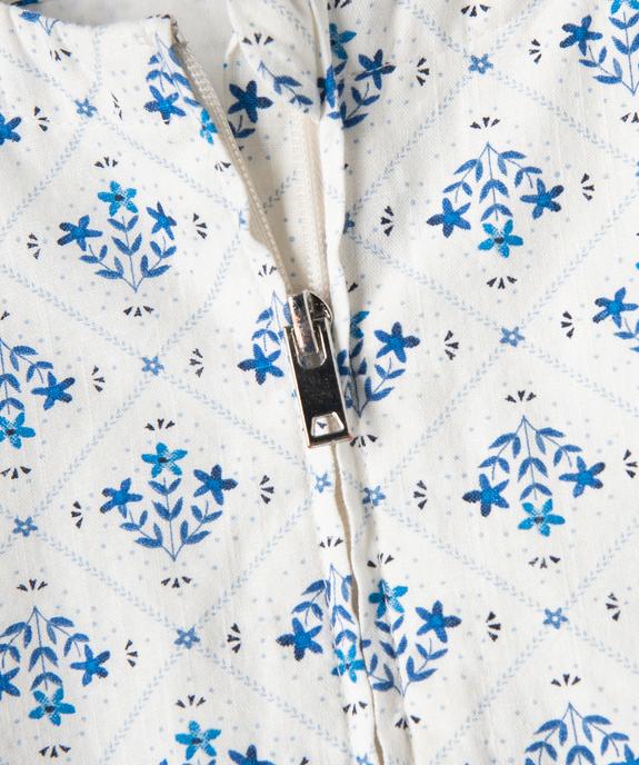 Blouson léger à motifs fleuris fille - LuluCastagnette vue3 - LULUCASTAGNETTE - GEMO