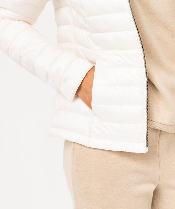 Doudoune à capuche rembourrage fin femme vue2 - GEMO 4G FEMME - GEMO