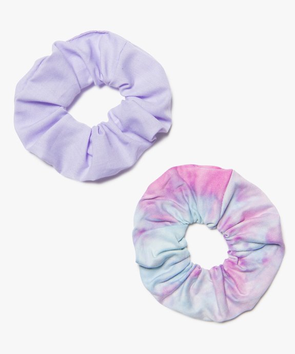 Chouchous femme uni et tie-and-dye (lot de 2) vue1 - GEMO (ACCESS) - GEMO