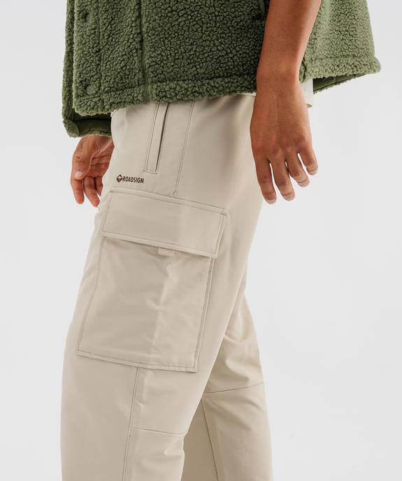 Pantalon de randonnée extensible et multipoche homme - Roadsign vue2 - ROADSIGN GEMO FOR GOOD D - GEMO