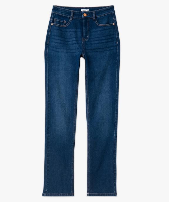Jean Regular taille haute femme vue4 - GEMO(FEMME PAP) - GEMO