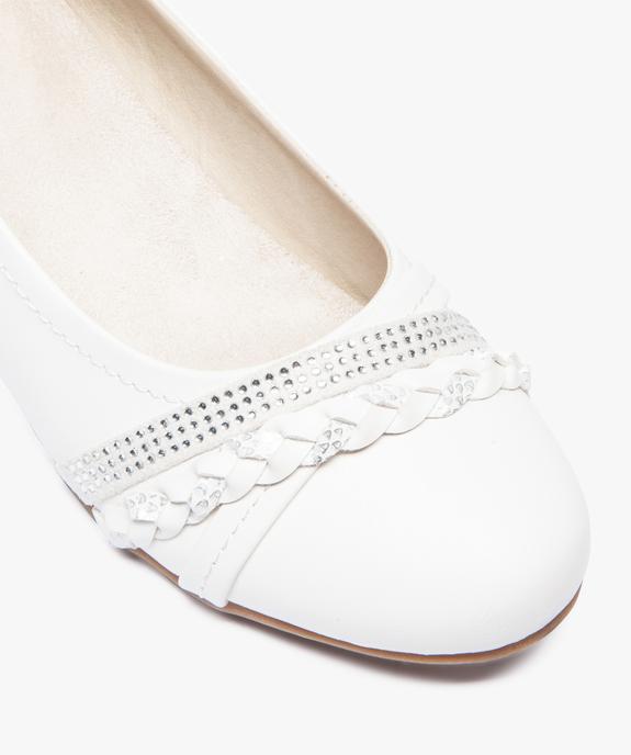 Ballerines avec brides fantaisie et talon compensé vue6 - GEMO(URBAIN) - GEMO