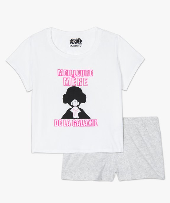 Pyjama femme avec large motif – Star Wars vue4 - STAR WARS - GEMO