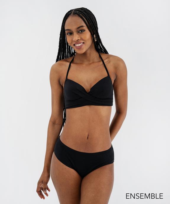 Ensemble de maillot de bain deux pièces forme bandeau pour femme - GEMO