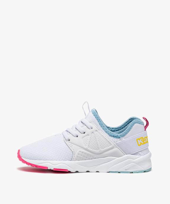 Baskets fille à détails colorés à enfiler – Kappa San Diego vue3 - KAPPA - GEMO