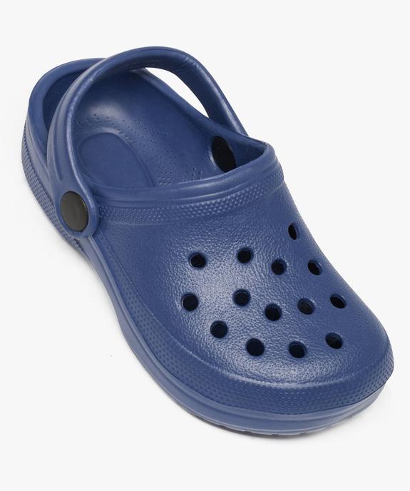 Sabots garçon unis avec perforations vue5 - GEMO (ENFANT) - GEMO