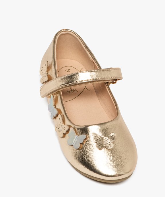 Ballerines métallisées avec papillons en relief fille - Lovely Wings vue6 - LOVELY WINGS - GEMO