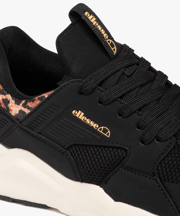 Baskets running en mesh détail léopard femme – Ellesse Stone vue6 - ELLESSE - GEMO
