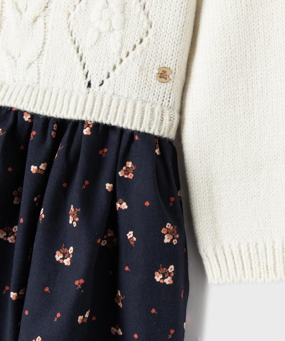 Robe effet 2-en-1 fille - LuluCastagnette - LULUCASTAGNETTE Robe effet 2-en-1 fille - LuluCastagnette vue2 - LULUCASTAGNETTE - GEMO
