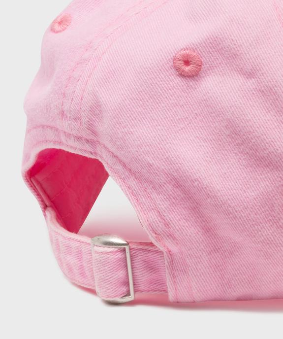 Casquette en toile denim avec soleil brodé femme vue2 - GEMO (ACCESS) - GEMO