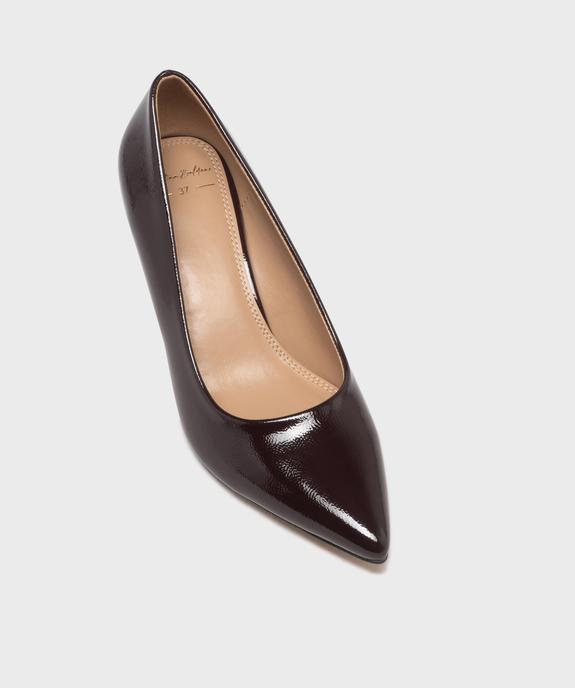 Escarpins vernis à talon haut femme - Valentina Baldano vue5 - VALENTINA BALDA - GEMO
