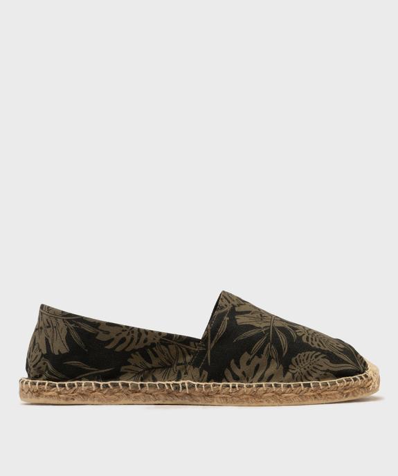 Espadrilles classiques en coton et corde homme vue1 - GEMO (PLAGE) - GEMO