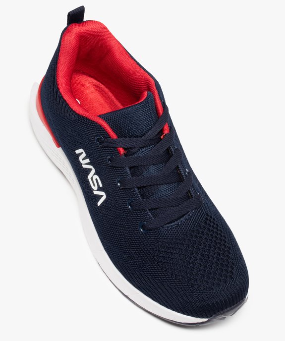 Baskets homme uni en mesh extraléger - Nasa vue5 - NASA - GEMO