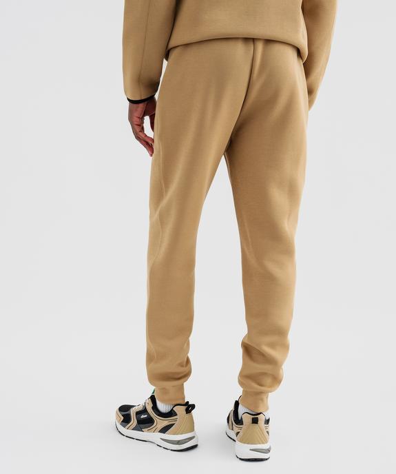Pantalon de jogging avec poches zippées homme vue3 - GEMO (HOMME) - GEMO