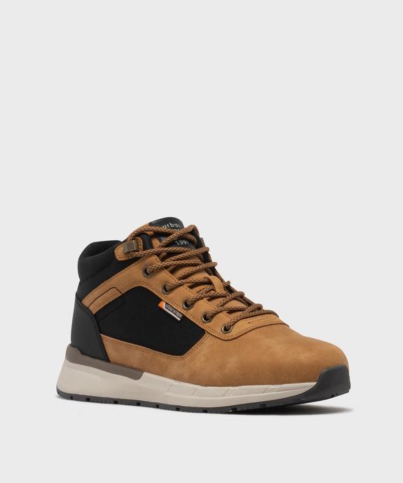 Boots à semelle sport multimatières homme vue3 - URBAN STEPS - GEMO