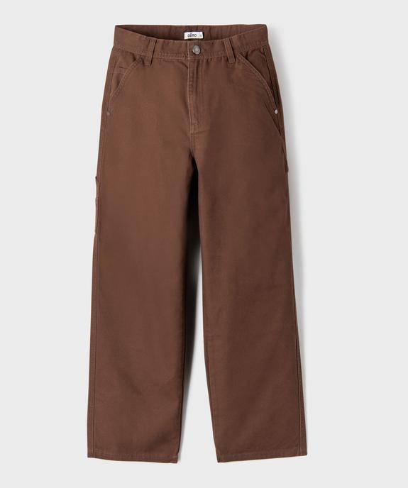 Pantalon loose multi-poches avec taille ajustable garçon vue2 - GEMO (JUNIOR) - GEMO