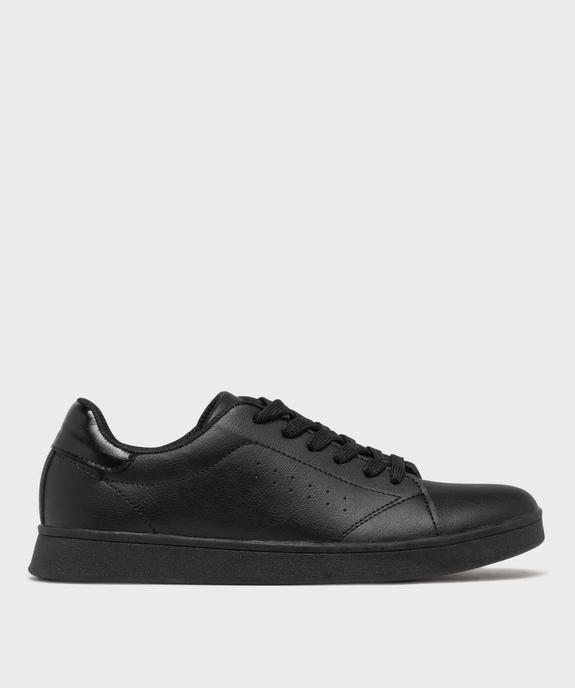 Baskets basses à lacets avec patch au talon femme - Follow Me vue1 - FOLLOW ME - GEMO