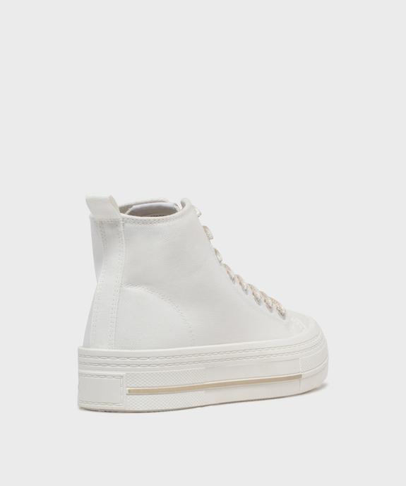 Baskets montantes en toile femme - Camps United vue4 - CAMPS - GEMO