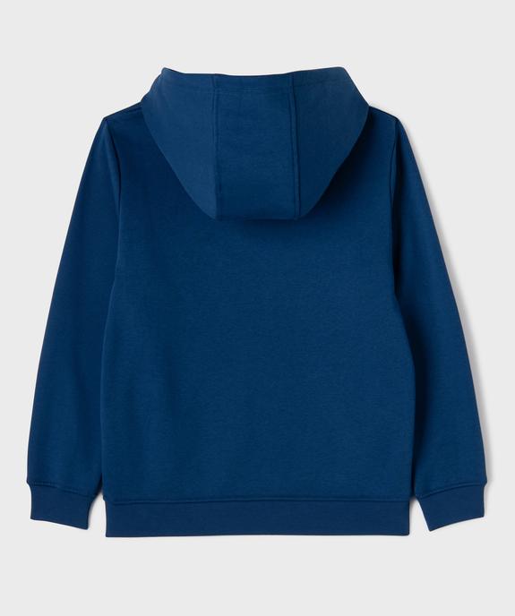 Sweat à capuche avec intérieur molletonné garçon vue1 - GEMO 4G GARCON - GEMO