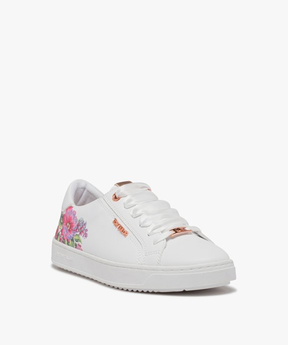 Baskets femme imprimées fleurs à lacets satin – Tom Tailor vue2 - TOM TAILOR - GEMO