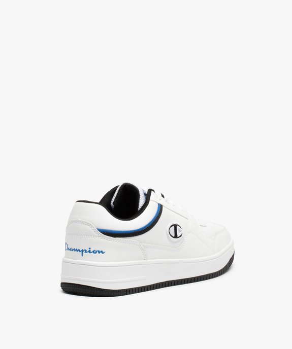 Baskets homme unies à lacets – Champion Rebound vue4 - CHAMPION USA - GEMO