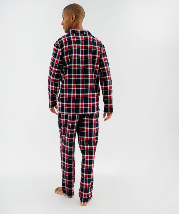 Pyjama à carreaux homme - LuluCastagnette vue3 - LULUCASTAGNETTE - GEMO