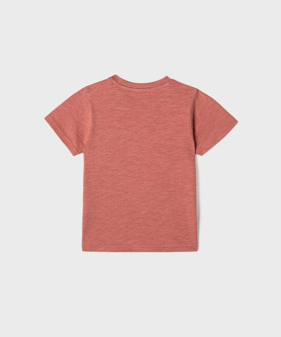 Tee-shirt à manches courtes imprimés bébé garçon (lot de 2) vue4 - GEMO 4G BEBE - GEMO
