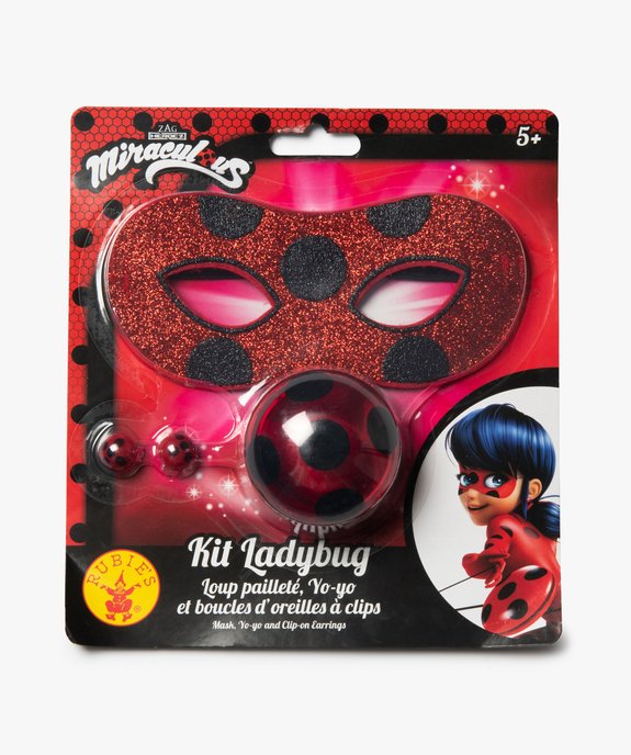Masque et accessoires déguisement enfant Ladybug - Miraculous vue1 - DISNEY - GEMO